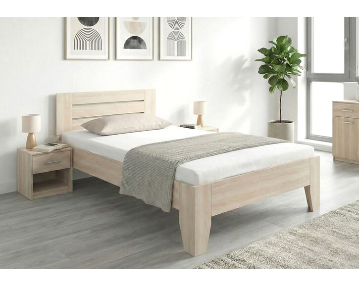 Postel jednolůžko Canaria120x200cm, lamino Postel jednolůžko Canaria120x200cm, lamino