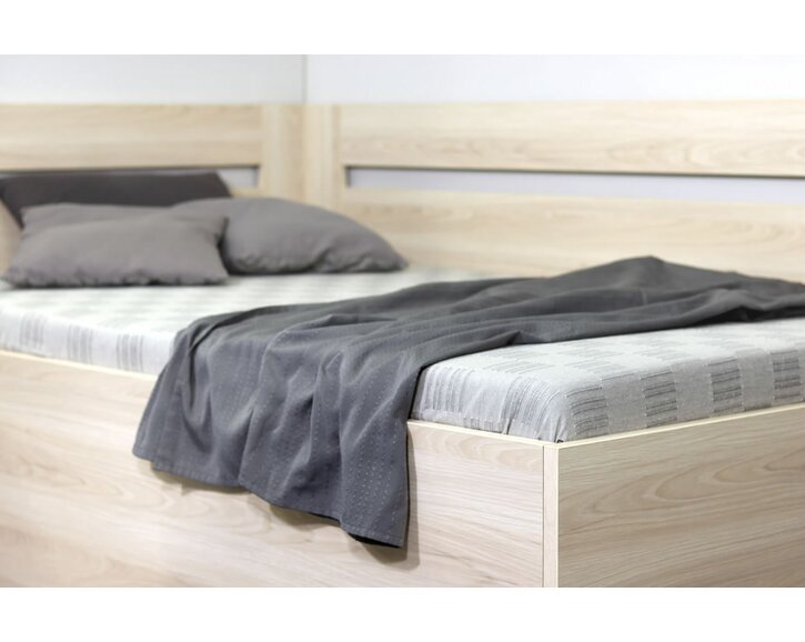 Detail hrany - Rohová úložná postel Richardo Detail hrany - Rohová úložná postel Richardo