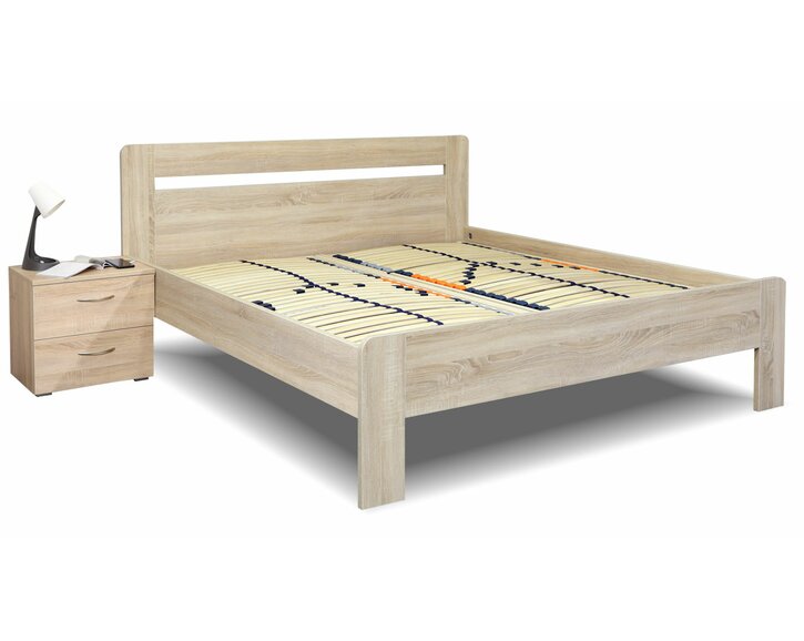 Postel dvoulůžko Santoria - oblá rám Postel dvoulůžko Santoria - oblá rám