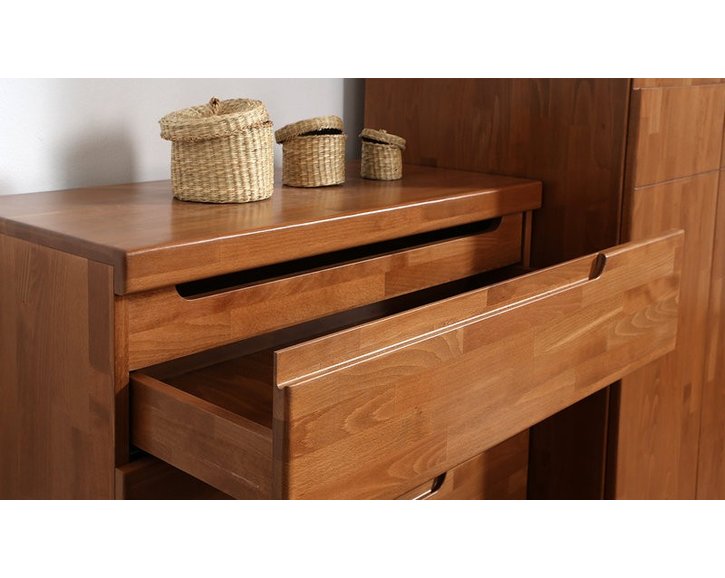 Komoda zásuvková F151, masiv buk Komoda zásuvková F151, masiv buk