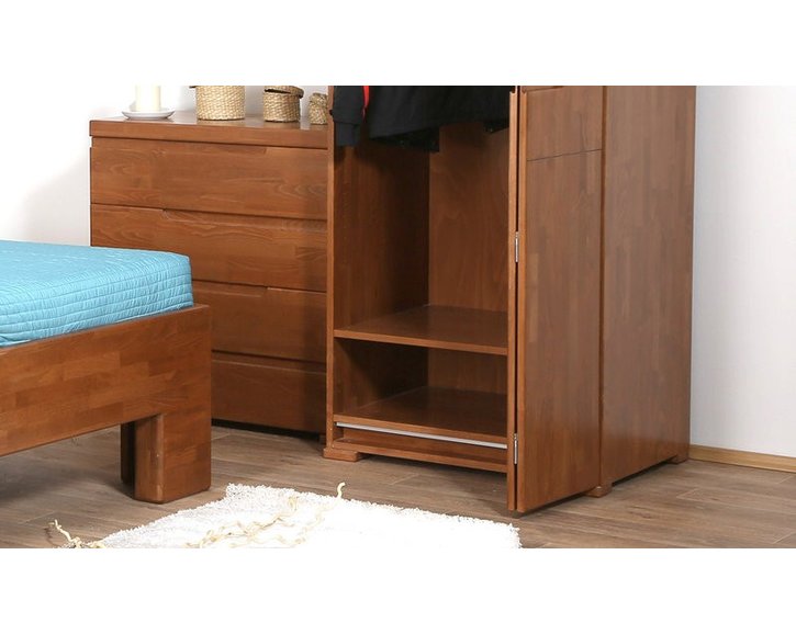 Šatní skříň - celošatní F153, masiv buk Šatní skříň - celošatní F153, masiv buk