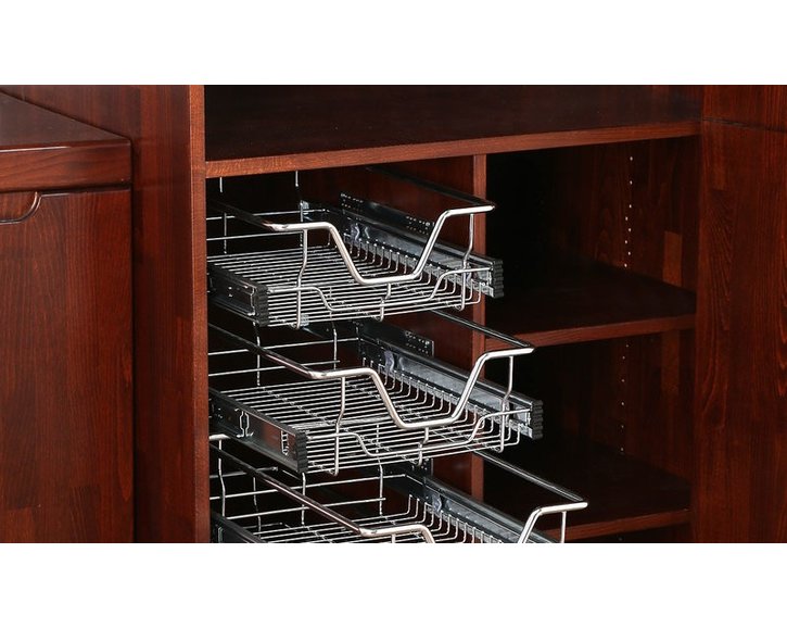 Šatní skříň - pološatní F154, masiv buk Šatní skříň - pološatní F154, masiv buk