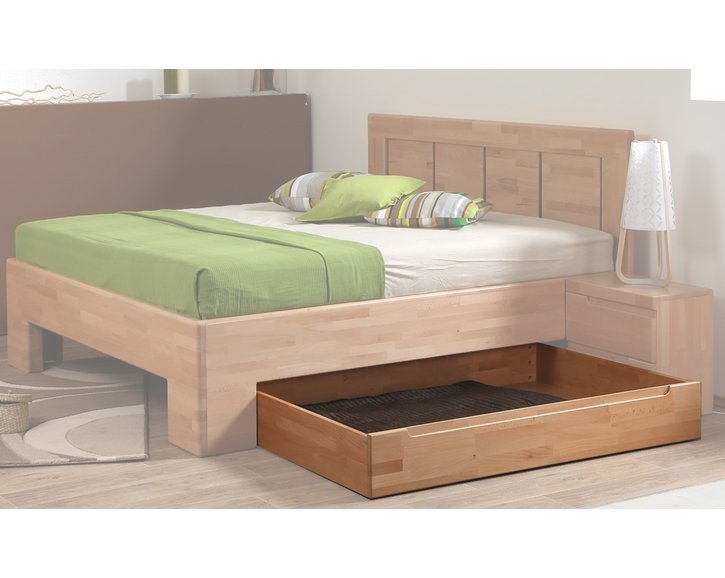 Šuplík pod postel F134, masiv buk Šuplík pod postel F134, masiv buk