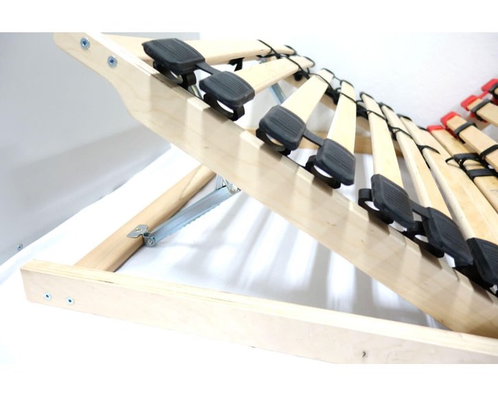 Vyklápěcí lamelový rošt DOUBLE NV XXL -  čelní výklop, 150kg Vyklápěcí lamelový rošt DOUBLE NV XXL -  čelní výklop, 150kg