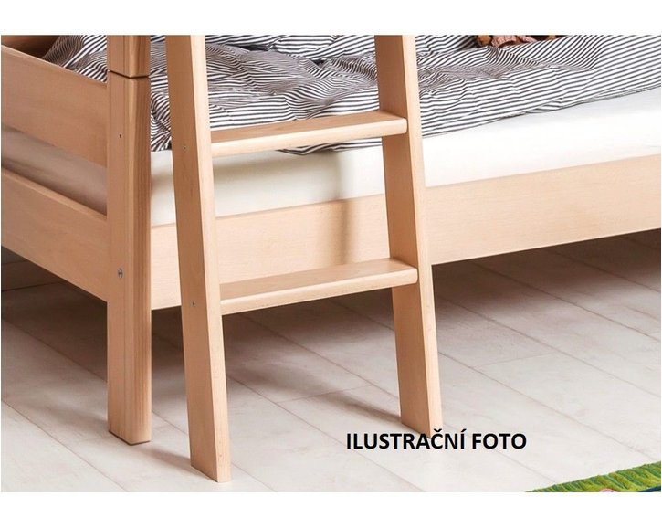 Dětská poschoďová postel Sendy 300B/01B, masiv buk Dětská poschoďová postel Sendy 300B/01B, masiv buk