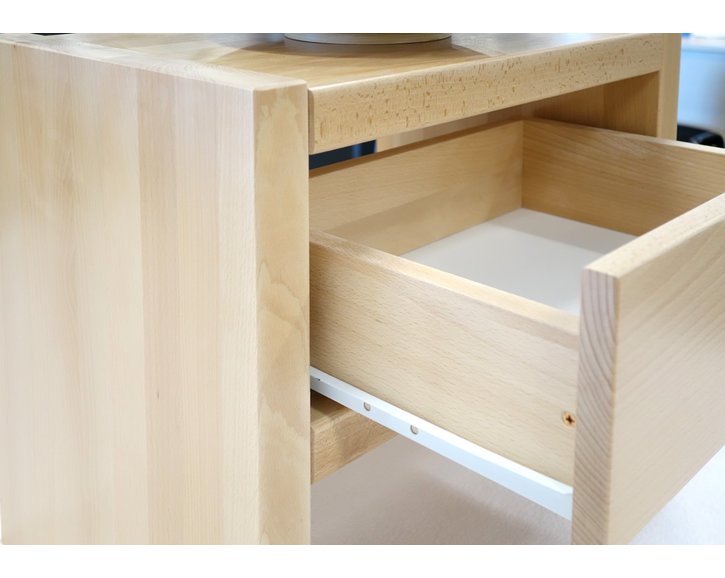 Noční stolek Gita 1, masiv buk Noční stolek Gita 1, masiv buk