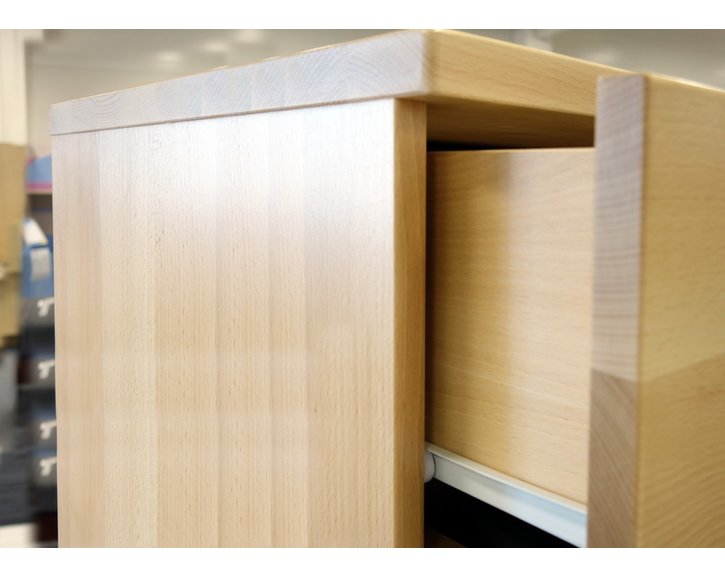 Komoda 3 zásuvková, masiv buk Komoda 3 zásuvková, masiv buk