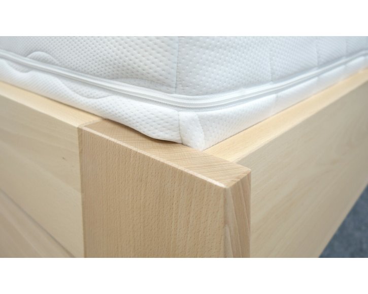 Jednolůžková postel z masivu Jirka, 80x200, 90x200, masiv buk Jednolůžková postel z masivu Jirka, 80x200, 90x200, masiv buk