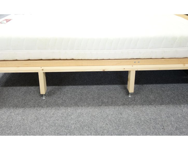 Jednolůžková postel z masivu Berni, 120x200, 140x200, masiv buk Jednolůžková postel z masivu Berni, 120x200, 140x200, masiv buk