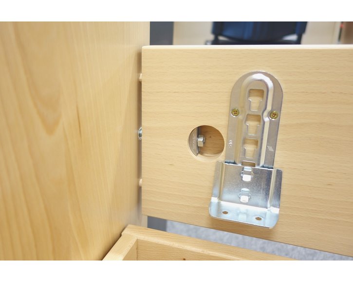 Zvýšená postel s úložným prostorem Carmen, 160x200, 180x200, masiv buk Zvýšená postel s úložným prostorem Carmen, 160x200, 180x200, masiv buk