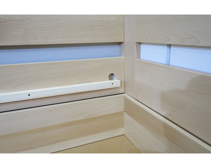 Postel s úložným prostorem Valentin-Pravá, 80x200, 90x200 cm, masiv buk Postel s úložným prostorem Valentin-Pravá, 80x200, 90x200 cm, masiv buk