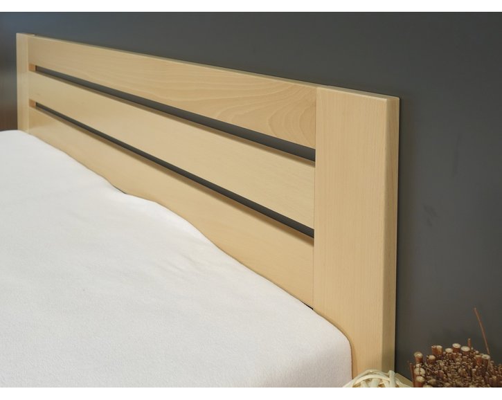 Zvýšená postel z masivu Rita, 120x200, 140x200, masiv buk Zvýšená postel z masivu Rita, 120x200, 140x200, masiv buk