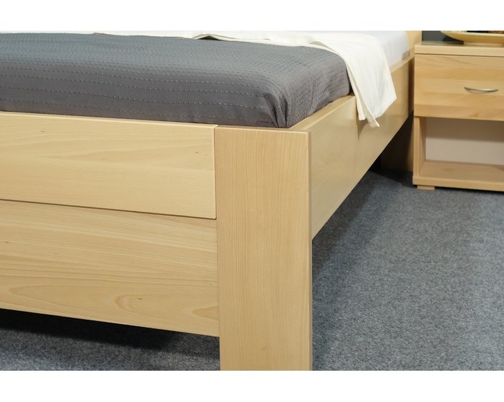 Zvýšená postel z masivu Rita, 120x200, 140x200, masiv buk Zvýšená postel z masivu Rita, 120x200, 140x200, masiv buk