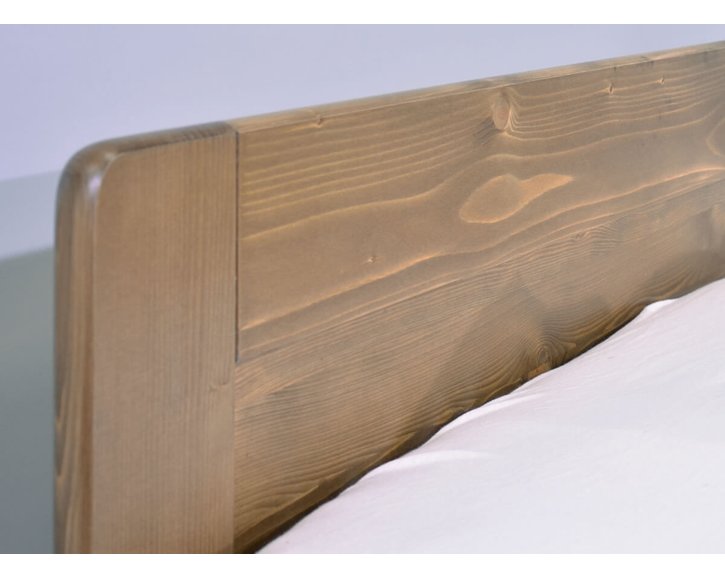 Jednolůžková postel s roštem Mark, 80x200, 90x200, masiv smrk Jednolůžková postel s roštem Mark, 80x200, 90x200, masiv smrk