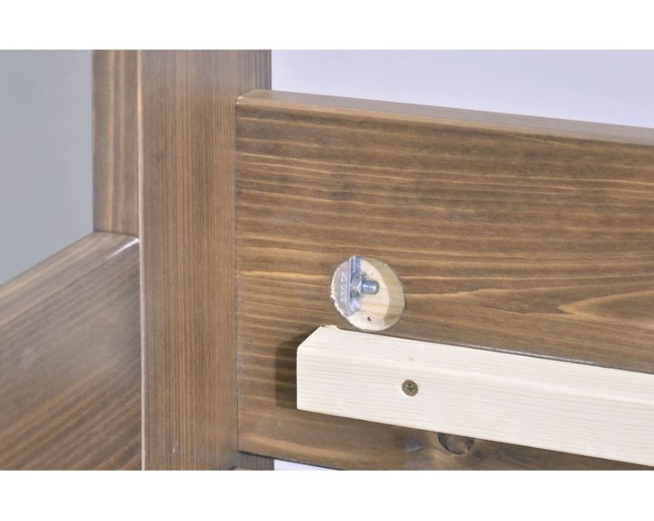 Jednolůžková postel s roštem Mark, 80x200, 90x200, masiv smrk Jednolůžková postel s roštem Mark, 80x200, 90x200, masiv smrk