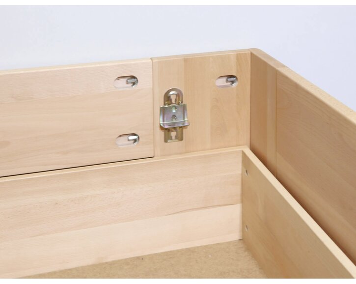 Detail - postel s úložným prostorem MAGNUS Detail - postel s úložným prostorem MAGNUS