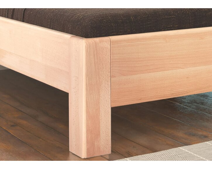 Detail nohy - postel z masivu Matrix Detail nohy - postel z masivu Matrix