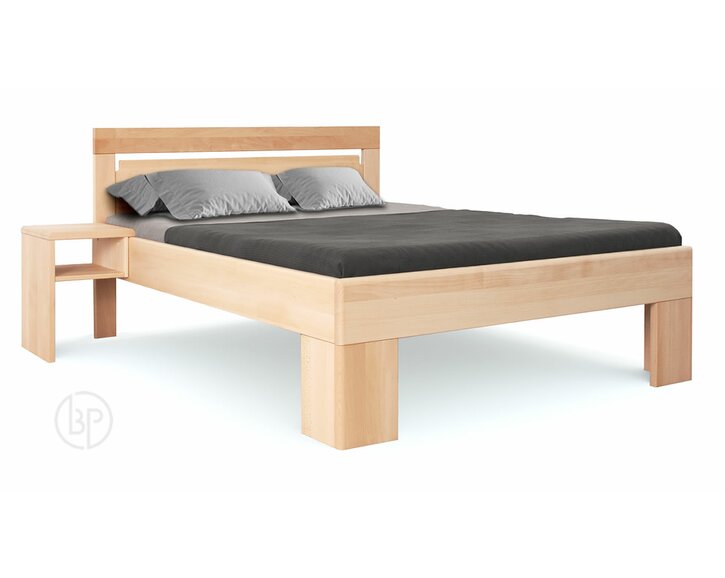 Dřevěná postel OMEGA 2, masiv buk Dřevěná postel OMEGA 2, masiv buk