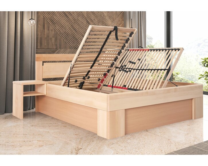 Noční stolek závěsný s POLICÍ Noční stolek závěsný s POLICÍ