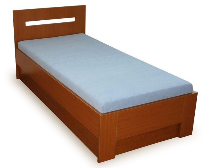 Postel jednolůžko s úložným prostorem LINDA, boční výklop Postel jednolůžko s úložným prostorem LINDA, boční výklop