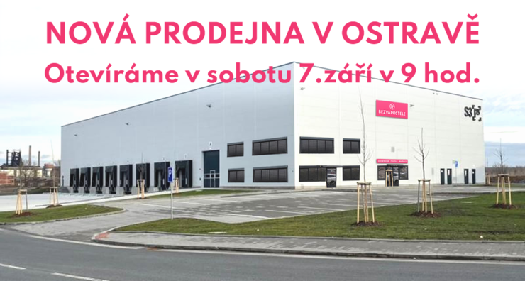 Nová prodejna Bezvapostele Ostrava